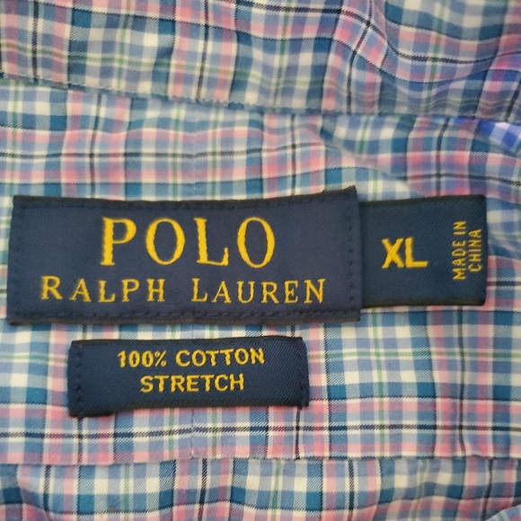 Polo Ralph Lauren mens XL plaid shirt - Picture 5 of 6